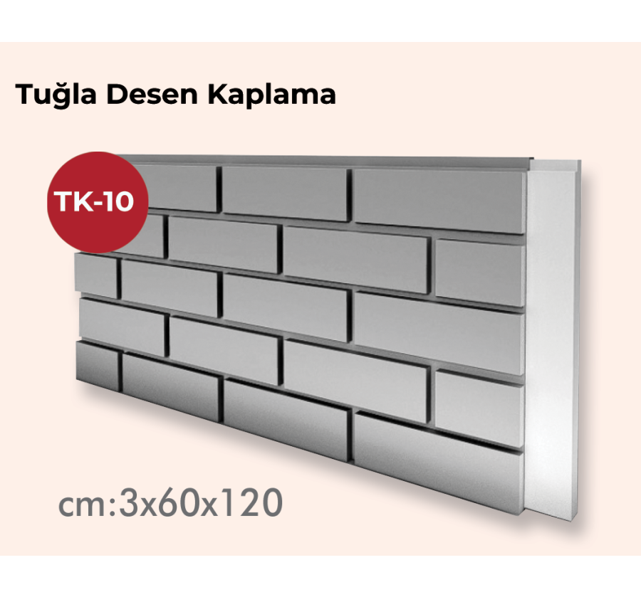 TK-10 Tuğla Desen Kaplama