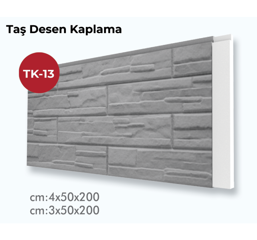 TK-13 Taş Desen Kaplama