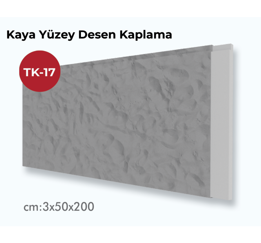 TK-17 Kaya Yüzey Desen Kaplama