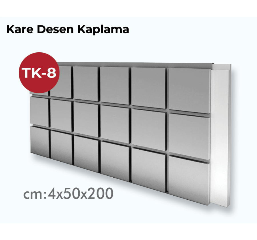 TK-8 Kare Desen Kaplama